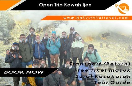 Open Trip Kawah Ijen